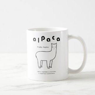アルパカのマグ コーヒーマグカップ