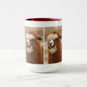 アルパカのマグ-スタイル及び色を選んで下さい マグカップ (中央)