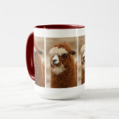 アルパカのマグ-スタイル及び色を選んで下さい マグカップ (正面左)