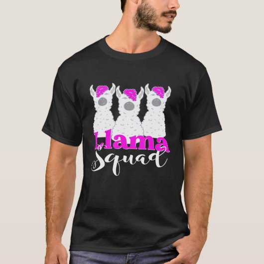 アルパカのリャマ隊 Tシャツ (正面)