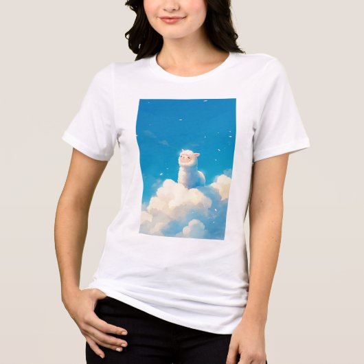 アルパカの夢の国 トライブレンドTシャツ (正面)