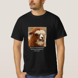 アルパカの太い一本眉 Tシャツ