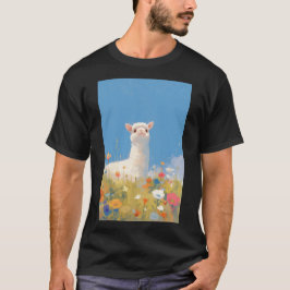 アルパカの春の幸運 Tシャツ