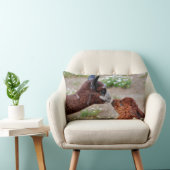 アルパカの枕 ランバークッション (椅子)