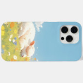 アルパカの眠る草原 Case-Mate iPhoneケース (裏面 (横))