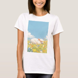 アルパカの眠る草原 Tシャツ