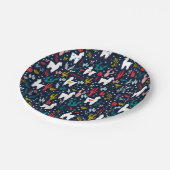 アルパカの紙皿 ペーパープレート (アングル)