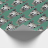 アルパカの紙 ラッピングペーパー (角)