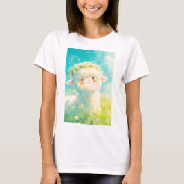 アルパカの花冠 至福 Tシャツ