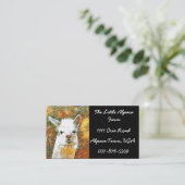 アルパカの農場 名刺 (スタンド正面)