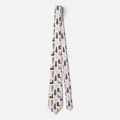 アルパカのGeoパターン ネクタイ (正面)