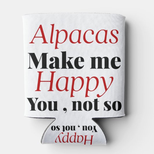 アルパカは君がそう言ってくれないのを私に嬉しくさせる 缶クーラー (裏面)