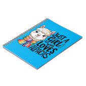 アルパカを愛する女の子だ ノートブック (左側)