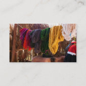 アルパカウール – ペルー 名刺 (裏面)