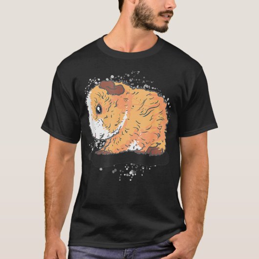 アルパカギニアピグ Tシャツ (正面)