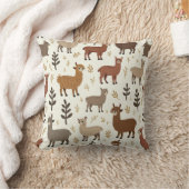 アルパカクッション クッション (ブランケット)