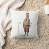 アルパカゴルフクラブ クッション (ブランケット)