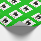 アルパカサンタ ラッピングペーパー (角)