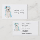 アルパカスとラマ 名刺 (正面/裏面)