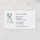 アルパカスとラマ 名刺 (裏面)