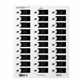 アルパカスタマイズイン・デイリー・ヤギ住所 シール (フルシート)