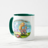 アルパカセーターbyジェフ・ウィリス・アート マグカップ (正面左)