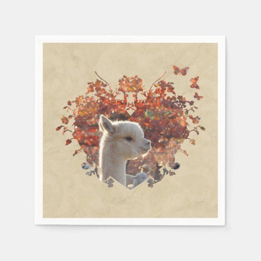 アルパカナプキンス スタンダードカクテルナプキン (正面)