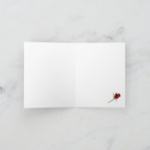 アルパカバラノートカード カード (内部)