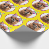 アルパカパーティー帽子 ラッピングペーパー (角)