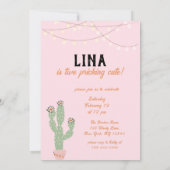 アルパカフィエスタセカンド誕生日 招待状 (裏面)