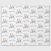 アルパカブルース ラッピングペーパー (フラット)