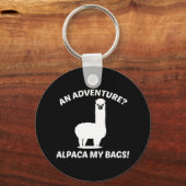 アルパカマイバッグ キーホルダー (正面)
