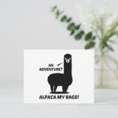 アルパカマイバッグ ポストカード (スタンド正面)