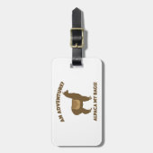 アルパカマイバッグ ラゲッジタグ (正面縦)