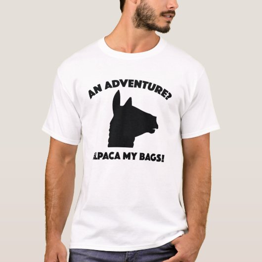 アルパカマイバッグ Tシャツ (正面)