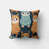 アルパカラマ3基 クッション (正面)