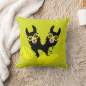 アルパカラマ・ツインズ クッション (ブランケット)