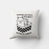 アルパカランチ クッション (裏面)