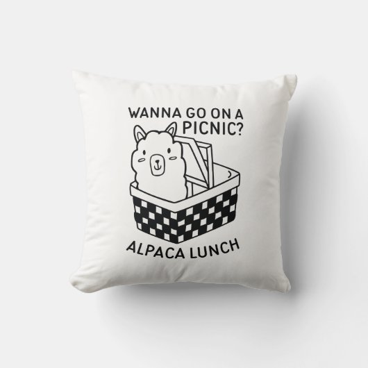 アルパカランチ クッション (正面)