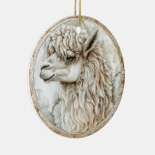 アルパカワイルドタームアンドタイムレスコレクション セラミックオーナメント (右)