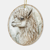 アルパカワイルドタームアンドタイムレスコレクション セラミックオーナメント (左)