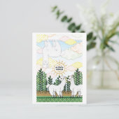 アルパカ世界（リメイク） ポストカード (スタンド正面)