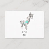 アルパカ名刺 名刺 (裏面)