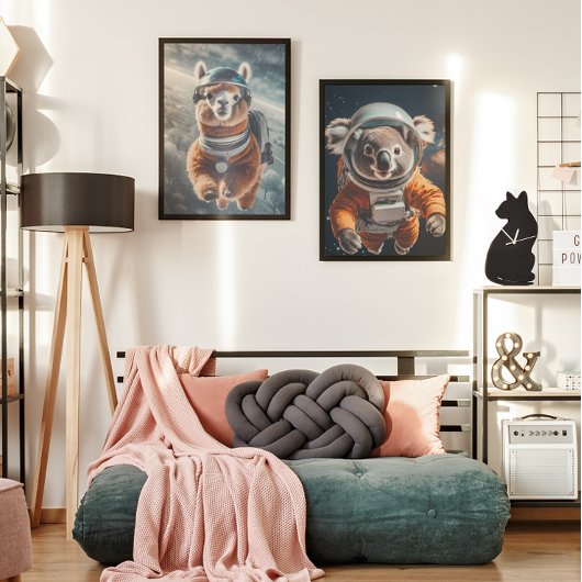 アルパカ宇宙飛行士 ポスター