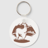 アルパカ山脈 キーホルダー (裏面)