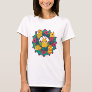 アルパカ曼荼羅 Tシャツ