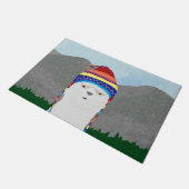 アルパカ様式 ドアマット (アングル)