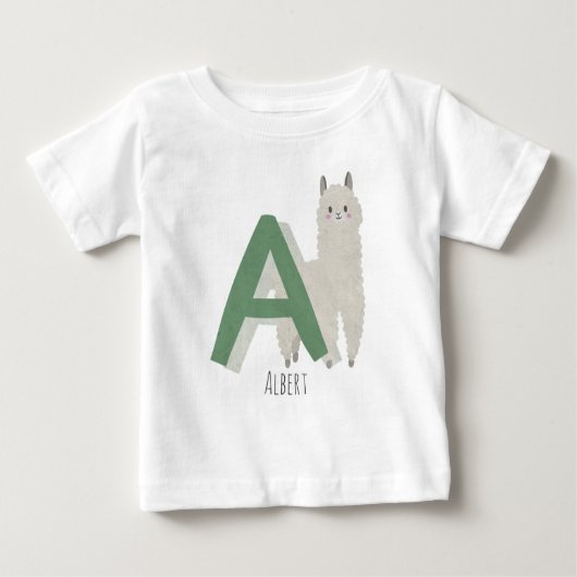アルパカ用A ベビーTシャツ (正面)