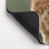 アルパカ笑顔マウスパッド マウスパッド (コーナー)