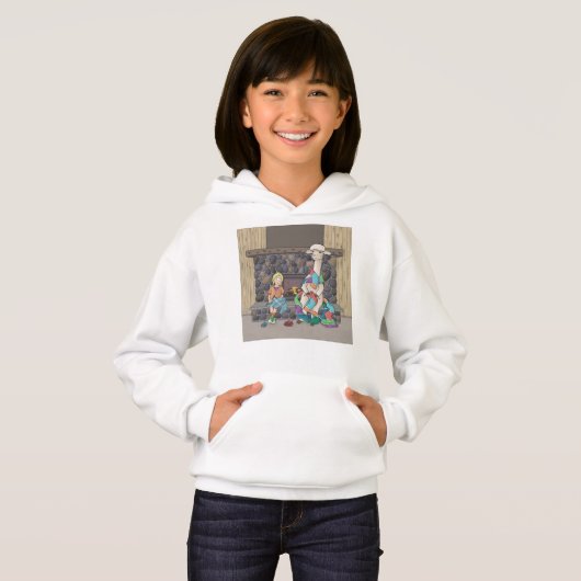 アルパカ編み物 (正面フル)